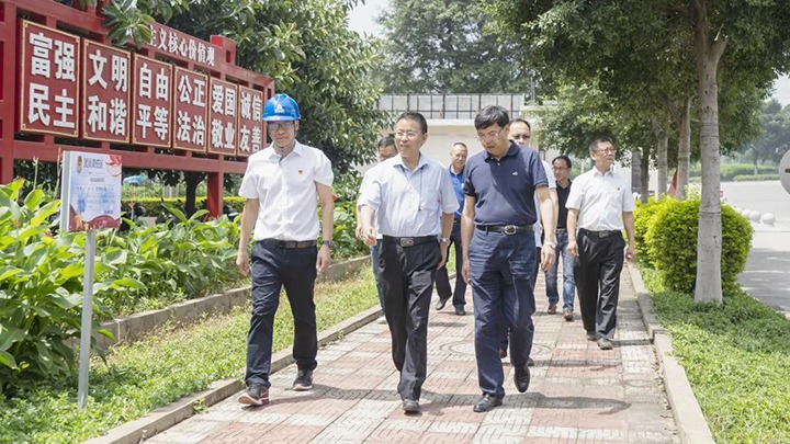 云南省应急治理厅检查组赴解化化工开展硝酸铵清静生产专项检查