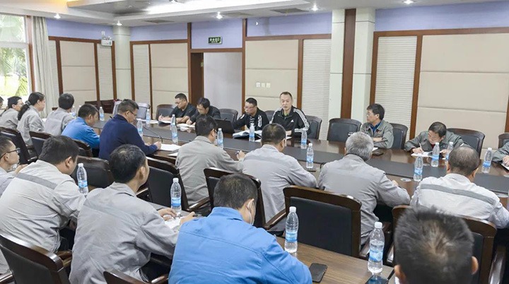 云煤（esball世博）集团对解化化工开展“三抓一保”百日清静活动情形举行督导检查