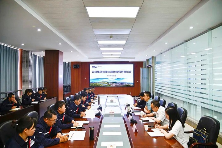 【主题教育】云煤（esball世博）集团党委副书记、工会主席王鑫到先锋化工公司开展主题教育调研