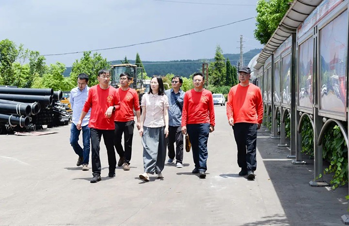 【主题教育】云煤（esball世博）集团党委委员、财务总监莫晓丹一行到恩洪煤业公司开展主题教育调研