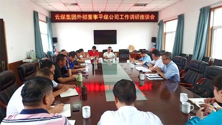 【主题教育】云煤（esball世博）集团专职外部董事寸延峰一行到一平浪煤矿开展主题教育调研