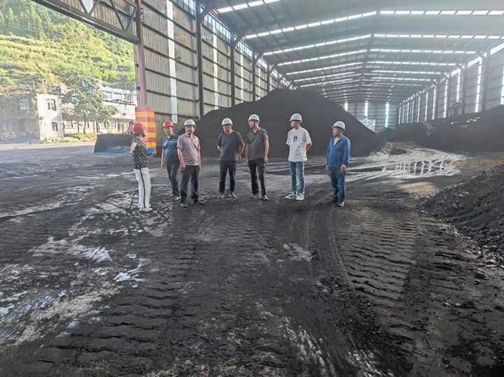 【下层调研】云煤（esball世博）集团、湘闽缘公司调研组到羊场煤矿开展调研