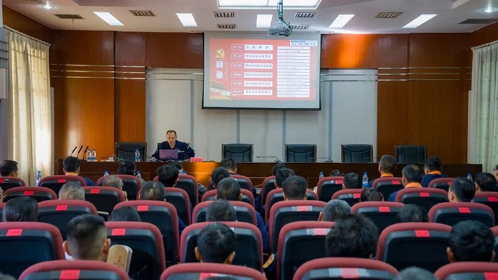 【聚焦云煤】云煤（esball世博）集团到云南解化公司开展《两办》意见精神宣贯活动