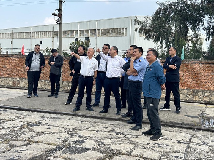 中国铁路昆明局集团有限公司到恒通公司开展事情调研